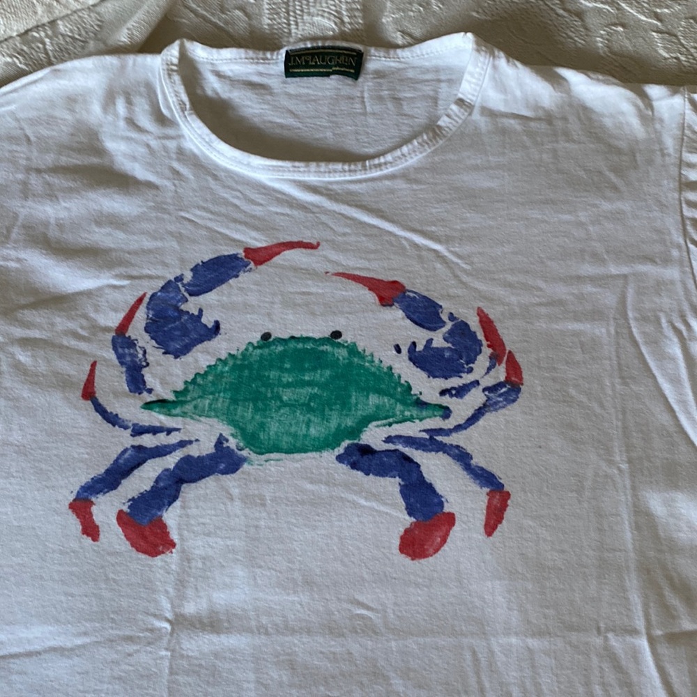 JMcLaughlin fun tee. M-L